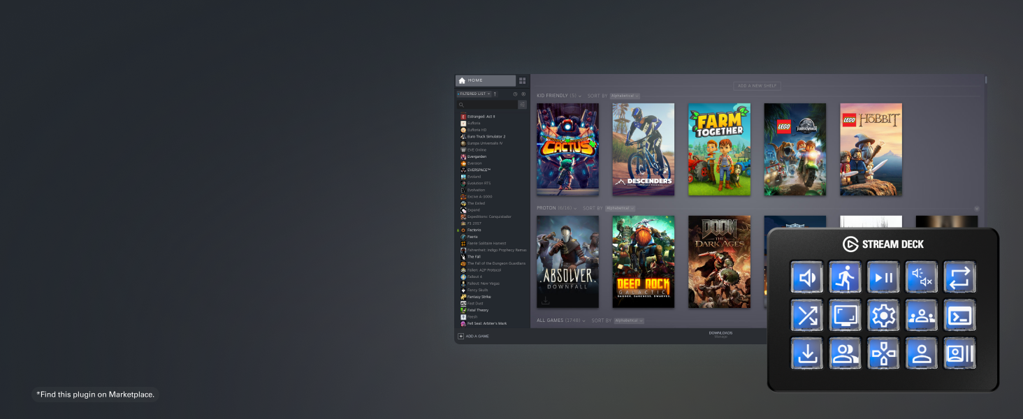 Stream Deck Scissor Keys