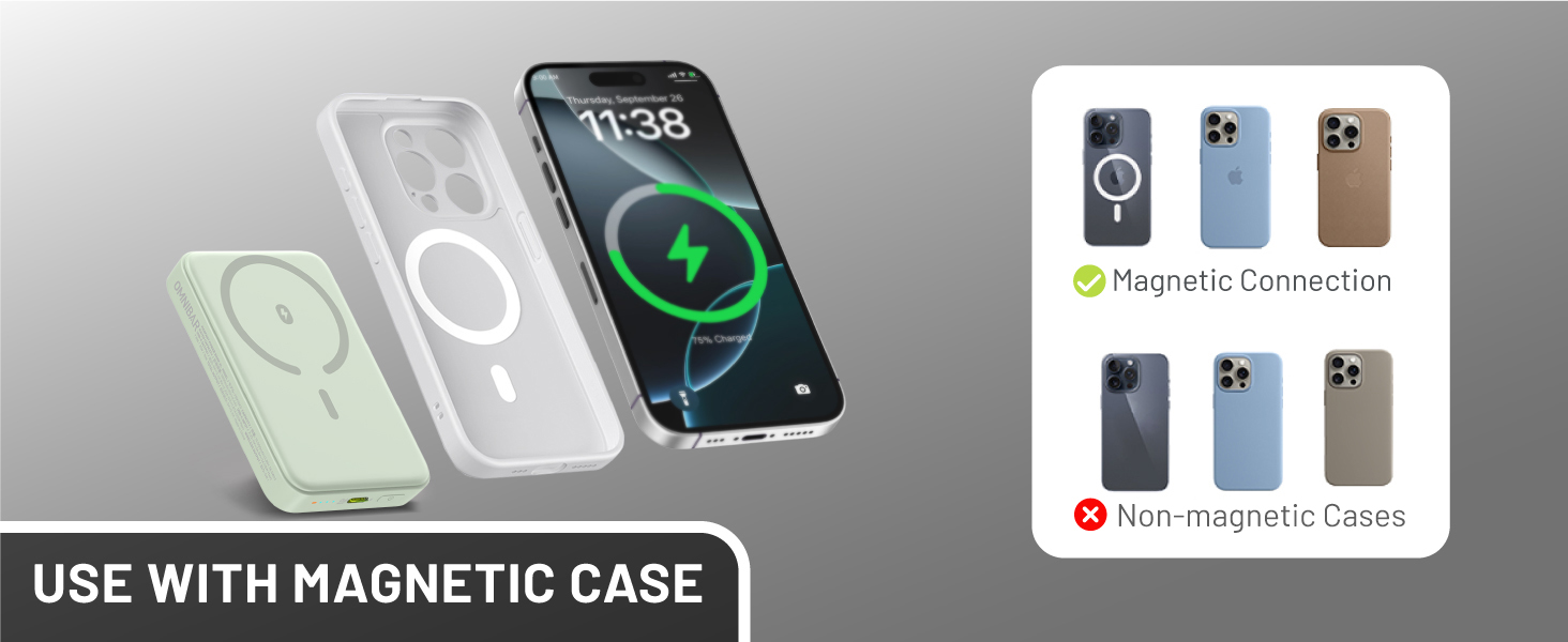 10K magnetic power bank