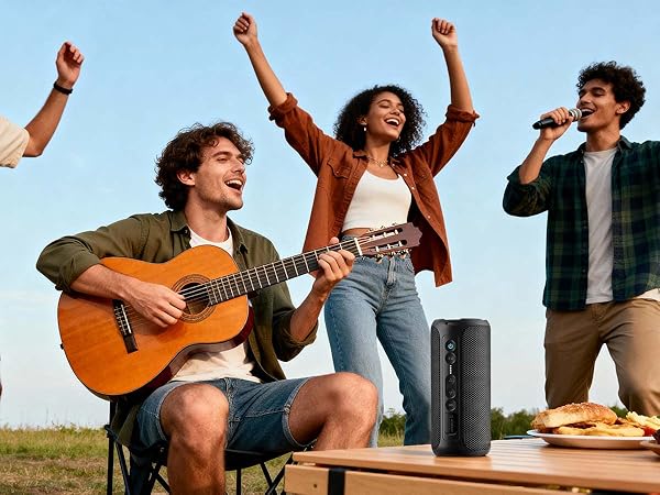 outdoor speaker for camping party