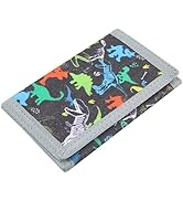 Lamiza Dinosaur Dino Kids Wallet for Boys, Little Boys Wallet for Kids w/Magic Sticker, Play Todd...