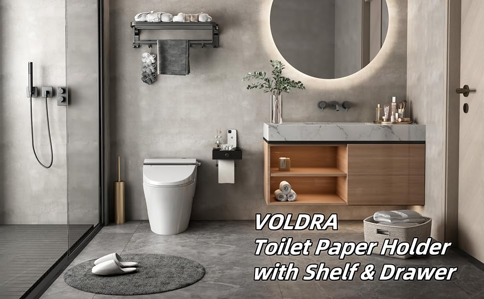 VOLDRA toilet paper holder