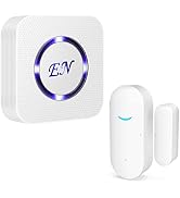 Door Chime,Wireless Door Sensor Alarm When Door Opens,Door Entry Alarm Chime for Store/Business/H...