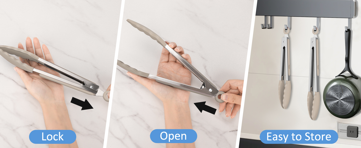 silicon tongs