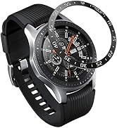 PINHEN Bezel Ring Compatiable with Galaxy Watch 46mm - Adhesive Cover Anti Scratch Aluminum Metal...