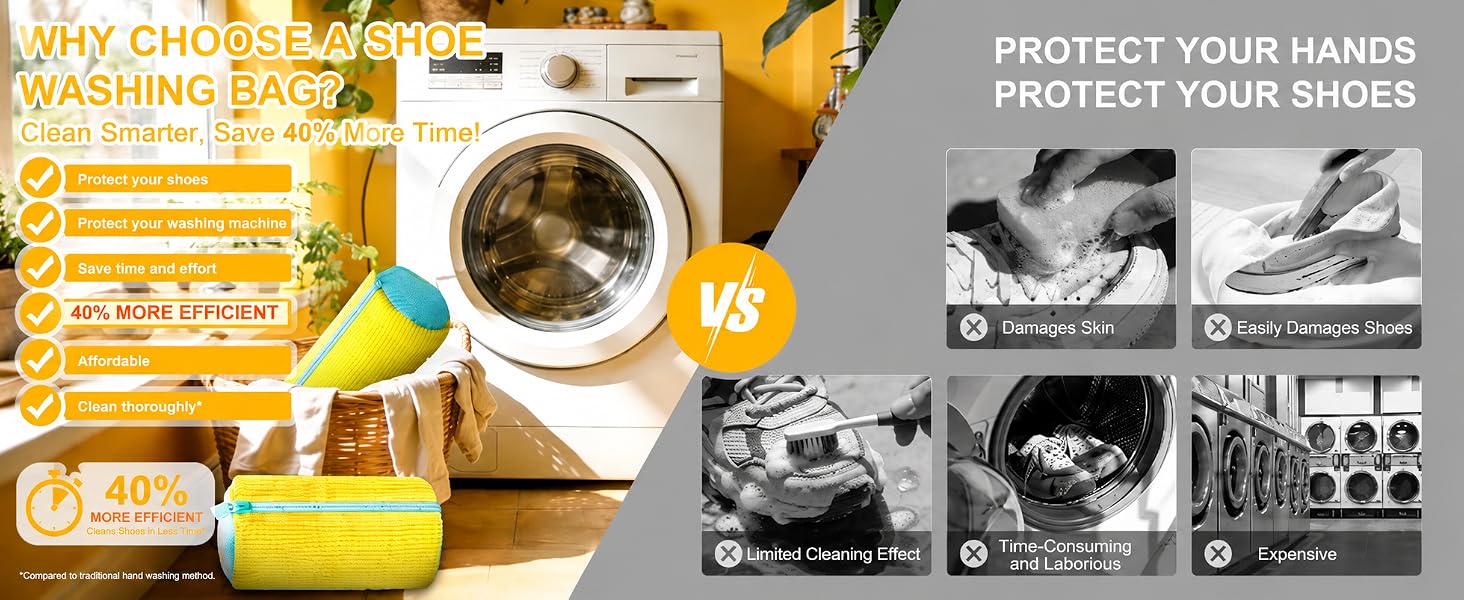 Laundry Shoe Bag For Washer And Dryer