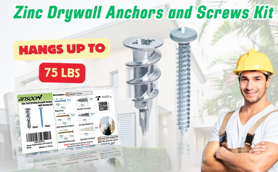wall anchors-25p