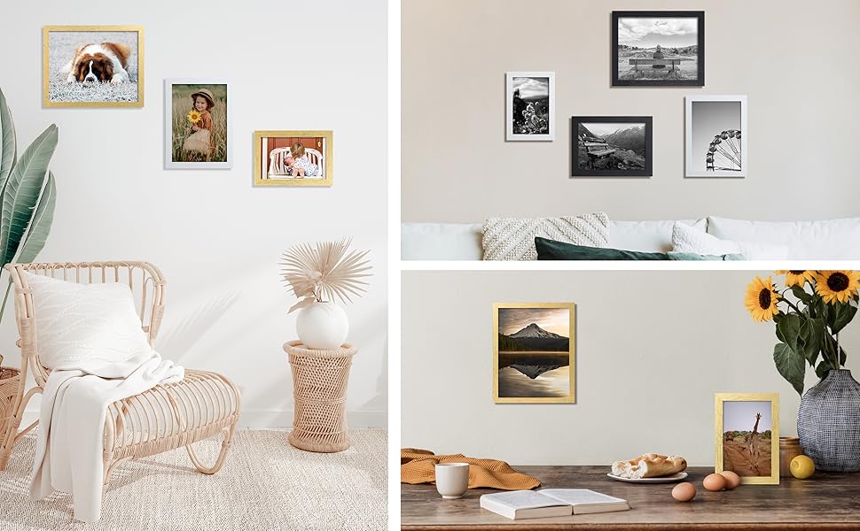 picture frames 6 pack