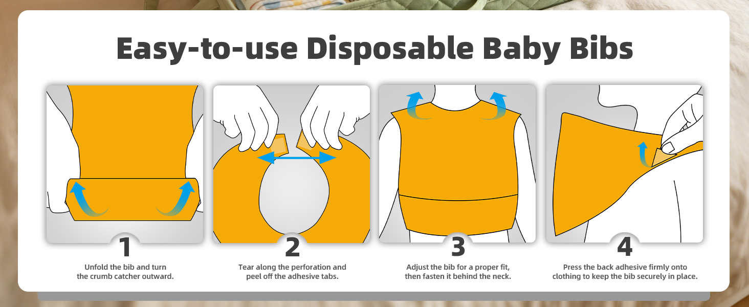 disposable bibs for toddler