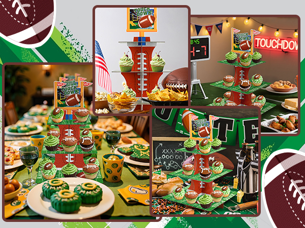 football party decorations