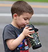 choco mocha insulated water bottle