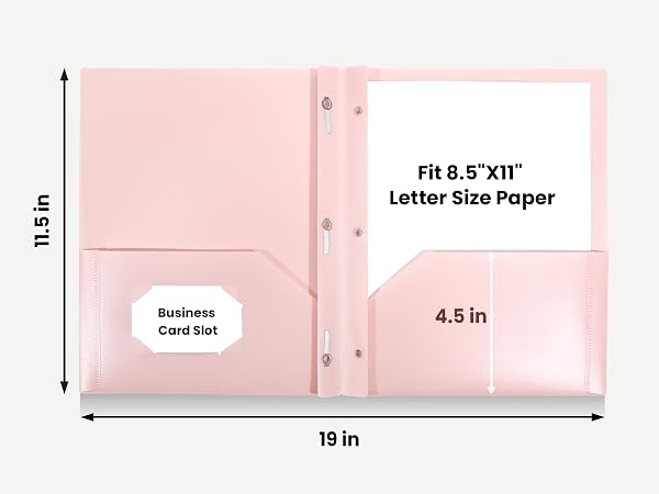 pocket folders