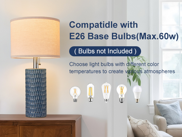 modern table lamps set of 2