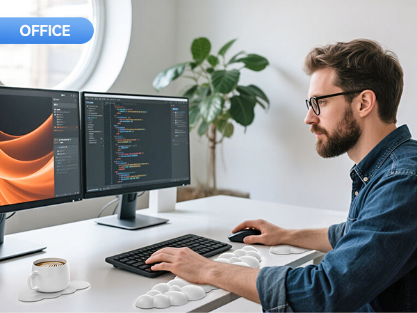 Cloud Keyboard Wrist Rest