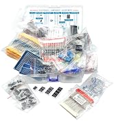 Minidodoca Electronic Component Kit & Total 2038 Pcs, LED Diodes, Metal Film Resistors, Electroly...