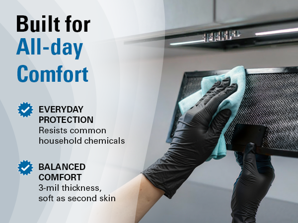 cleaning gloves