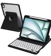 Mollenmell Keyboard Case for iPad Air 11, Pro 11, Detachable, 360° Rotating | Fits iPad Air 11 M3...