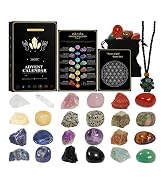 Naler Advent Calendar 2025-21 Chakra Stones and Healing Crystals - Christmas Countdown with Cryst...