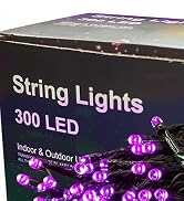 Halloween Purple String Lights