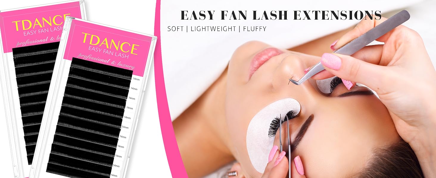 easy fan lash extensions