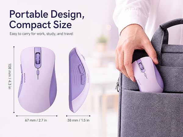 RAPIQUE R09 Bluetooth Wireless Mouse