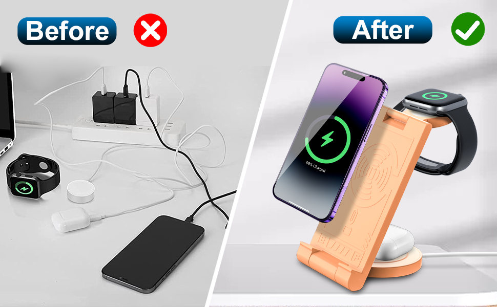 Say goodbye to the troubles of wired charging