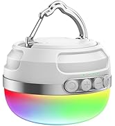 ZMNT LED Camping Lantern Rechargeable 1400LM, Up to 420H Running Time Camping Tent RGB Light, 104...