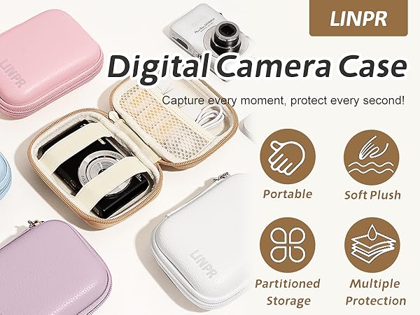 digital camera case kodak pixpro fz45 fz55 hard cases small camkory cute compact estuche para cámara