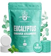 Shower Steamers Aromatherapy Organic Eucalyptus & Mint Essential Oil, 5-Pack Shower Bombs Birthda...