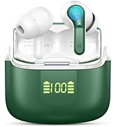 Wireless Earbud Bluetooth 5.3 Headphones, Hi-Fi Stereo Ear Buds with 4 ENC Cancelling Mics, 40H i...