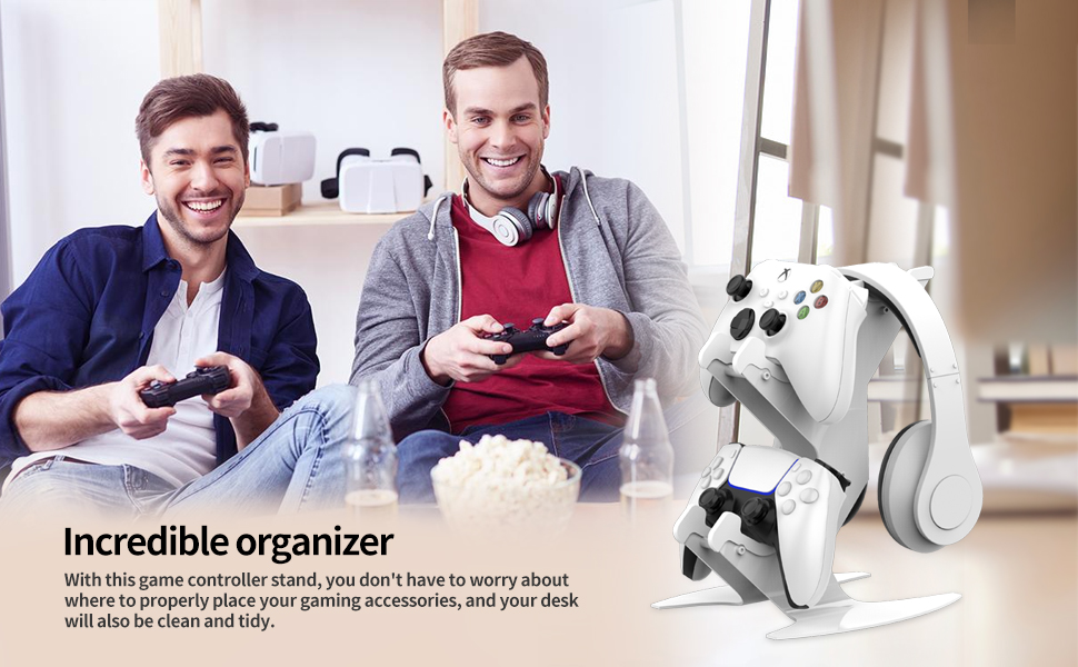 headset and controller stand headphone accessories