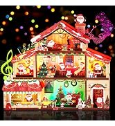 Christmas Cards, Merry Christmas Card with Light and 3 Christmas Songs | 3D Pop Up Xmas Greeting ...