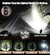 skyfire LED Flashlights High Lumens with Ignition Lens