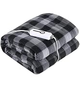 Electric Heated Blanket 72"x84" Full Size Ultra-Soft Fleece - 4 Heat Settings & 10H Auto Shut Off...