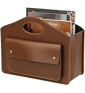 HofferRuffer Magazine Basket Holder, Foldable Magazine Rack, Document File Holder Organizer, File...