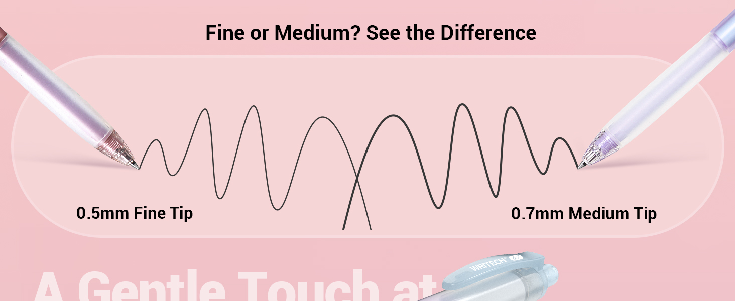 0.5mm or 0.7mm