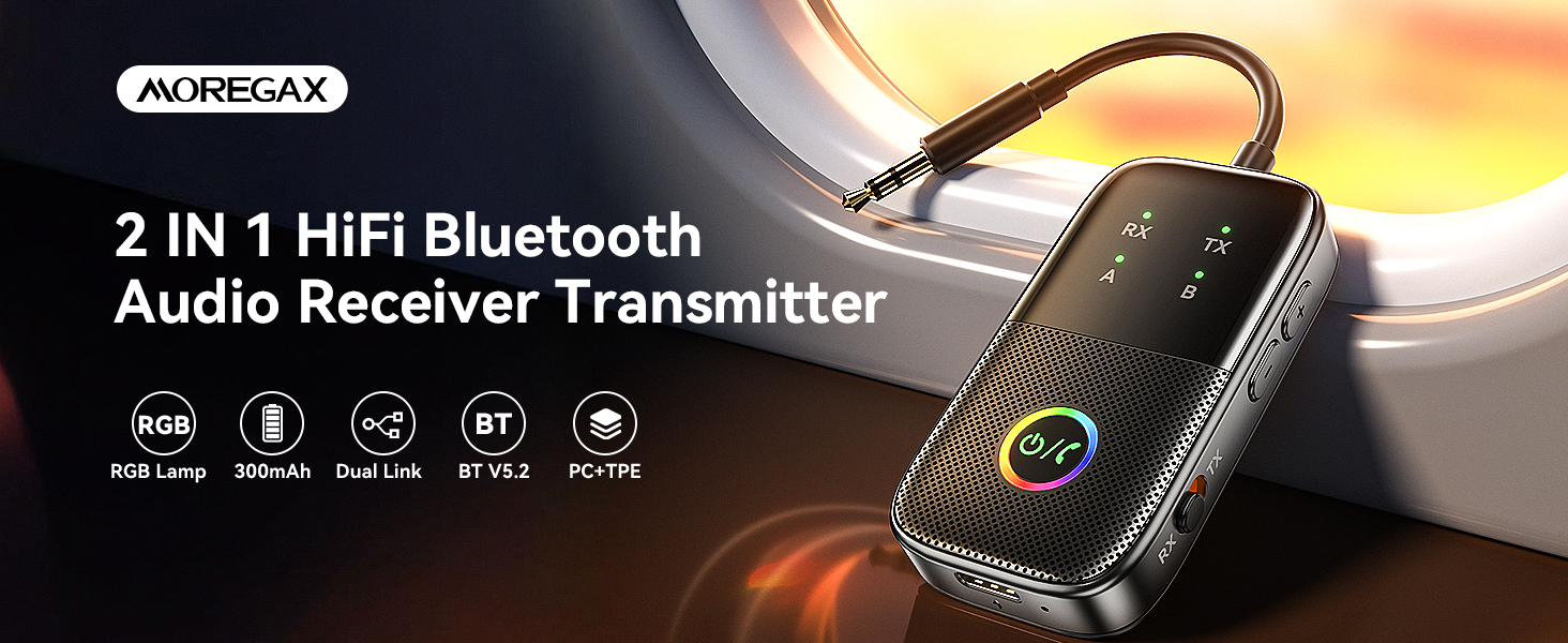 airplane bluetooth adapter for headphones