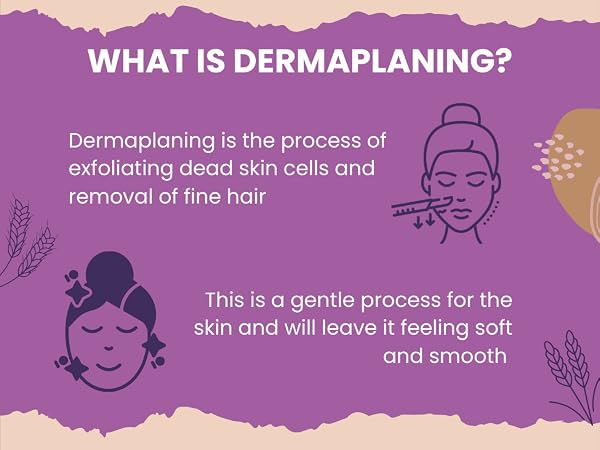 Sharp cutting edge dermaplain, facial razors for women, face razors, eyebrow shaper, facial razor
