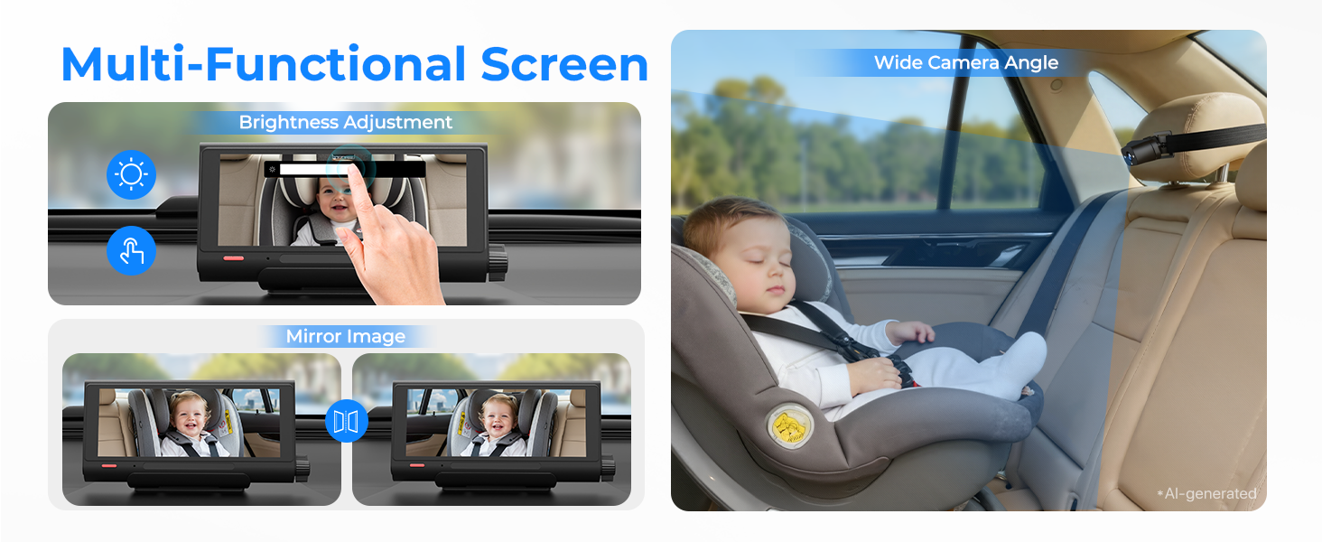 BABY CAR MONITOR CAMERA