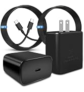 POANW 2Pack 45W USB-C Fast Charger Power Adapter | Replacement for Samsung Galaxy S25/S23/S22/S21...