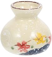 FAVOMOTO Ceramic Toothpick Holder, Toothpick Dispenser Mini Vase Toothpick Holders Decorative Vin...