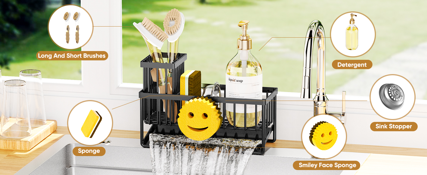 kitchen sink organizer