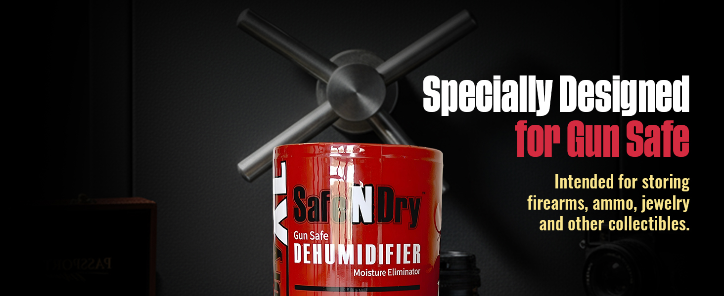 SafeNDry XL Gun Safe Dehumidifier 450g