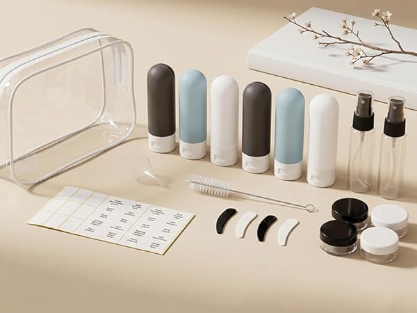 travel bottles kit