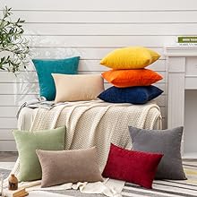 chenille throw pillow covers