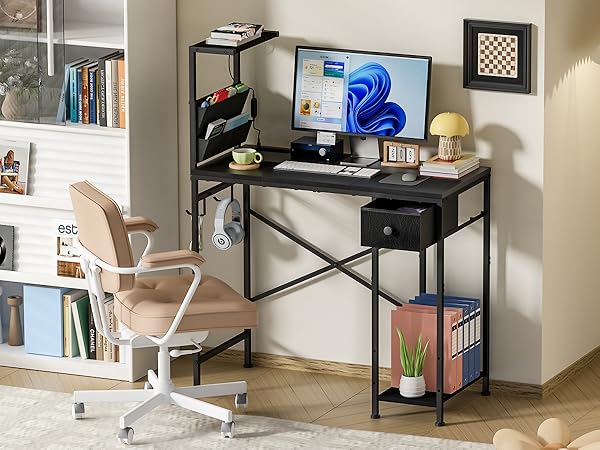 desk with drawers