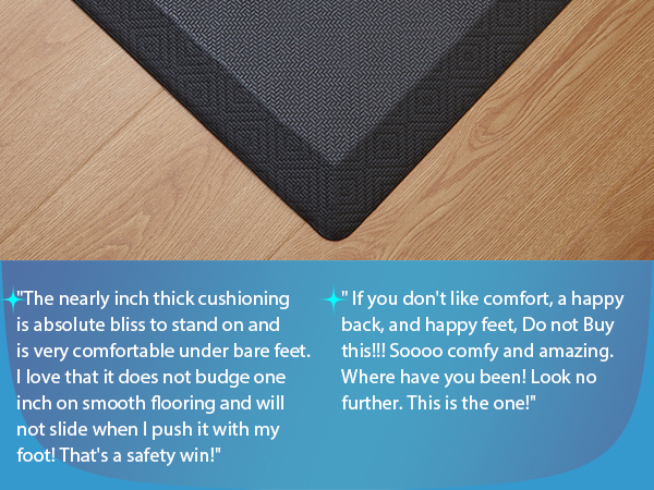 thick cushioning mat