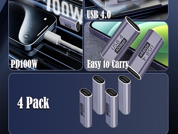 usb c female to female adapter usb c to usb c converter connector usb c coupler usb c extender