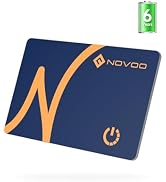NOVOO SmartCard Air Locator Tag, iOS Only Bluetooth Tracker with Apple Find My, Slim Wallet Finde...