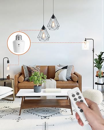 remote control light bulb socket