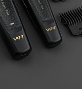 VGR 197 & 995 Professional Barber Combo for Men, Cordless Hair Clippers & Zero Gapped Trimmer Set...